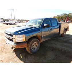 2009 CHEVROLET 2500HD SERVICE TRUCK, VIN/SN:1GBHK43K19F153809 - 4X4, GAS ENGINE, A/T, KNAPHEIDE SERV
