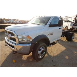 2014 DODGE RAM 5500 CAB & CHASSIS, VIN/SN:3C7WRMBL7EG133973 - S/A, CUMMINS TURBO DIESEL ENIGNE, A/T