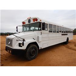 1998 FREIGHLINER SCHOOL BUS, VIN/SN:4UZ6CJAAXWC965627 - DIESEL ENGINE, A/T, 49 PASSENGER, ODOMETER R