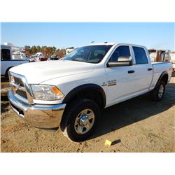 2018 RAM 2500HD PICKUP TRUCK, VIN/SN:3C6UR5CL7JG217608 - 4X4, CREW CAB, CUMMINS DIESEL, A/T, ODOMETE