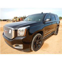 2017 GMC YUKON DENALI VIN/SN:1GKS2CKJ1HR120962 - GAS ENGINE, A/T, ODOMETER READING 87,350 MILES