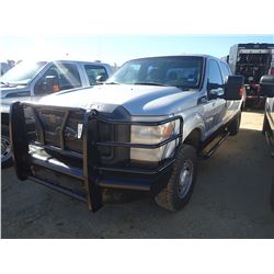 2015 FORD F250 PICKUP TRUCK, VIN/SN:1FT7W2BT0FEC25577 - 4X4, CREW CAB, POWERSTROKE DIESEL ENGINE, A/