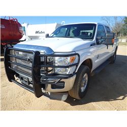 2012 FORD F250 PICK UP, VIN/SN:1FT7W2BT2CEB07896 - 4X4, CREW CAB, POWERSTROKE DIESEL ENGINE, A/T, FU