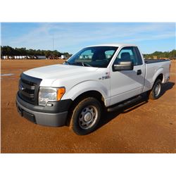 2014 FORD F150 PICKUP TRUCK, VIN/SN:1FTMF1CM2EFA46003 - GAS ENGINE, A/T, ODOMETER READING 74,050 MIL
