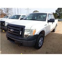 2011 FORD F150 PICKUP TRUCK, VIN/SN:1FTEX1EM2BFB042484 - 4X4, EXT CAB, GAS ENGINE, A/T, ODOMETER REA