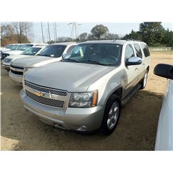 2009 CHEVROLET SUBURBAN LTZ VIN/SN:1GNFK36339R222586 - 4X4, GAS ENGINE, A/T, ODOMETER READING 194,42