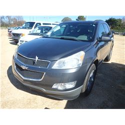 2012 CHEVROLET TRAVERSE LS VIN/SN:1GNKRFEDXCJ316329 - GAS ENGINE, A/T, ODOMETER READING 158,964 MILE