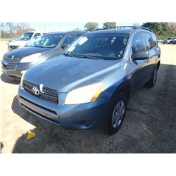 2006 TOYOTA RAV 4 VIN/SN:JTMBD33V665001123 - AWD, GAS ENGINE, A/T, ODOMETER READING 205,851 MILES