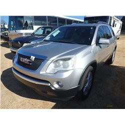 2008 GMC ACADIA VIN/SN:1GKER337X8J199283 - GAS ENGINE, A/T, ODOMETER READING 188,477 MILES