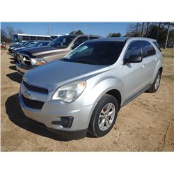 2012 CHEVROLET EQUINOX VIN/SN:2GNA1BEK0C6133832 - GAS ENGINE, A/T, ODOMETER READING 142,376 MILES