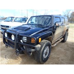 2006 HUMMER H3 VIN/SN:5GTDN136468101666 - GAS ENGINE, A/T, ODOMETER READING 111,471 MILES