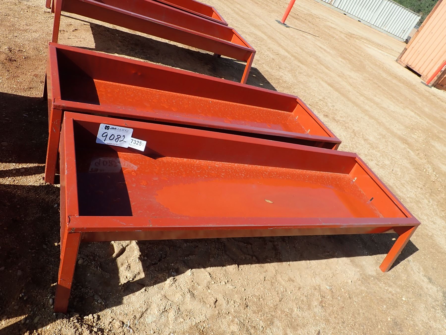 (2) 30" X 90" METAL CATTLE FEEDER (CR) J.M. Wood Auction Company, Inc.