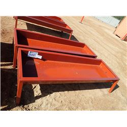(2) 30" X 90" METAL CATTLE FEEDER (CR)