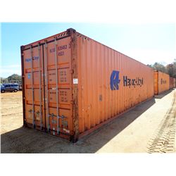 40' STEEL SHIPPING CONTAINER