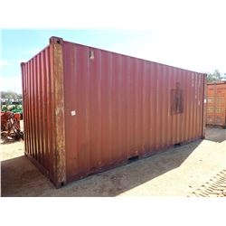 20' STEEL SHIPPING CONTAINER