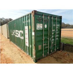 20' STEEL SHIPPING CONTAINER