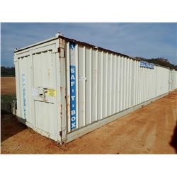 40' STEEL SHIPPING CONTAINER (C-6)