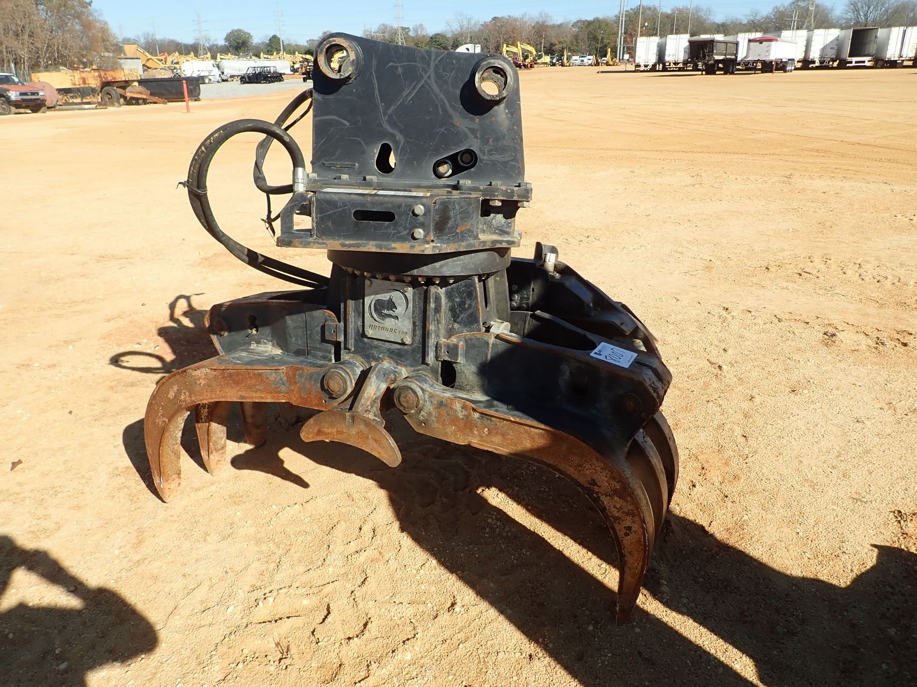ROTOBEC ROTATING GRAPPLE W/SAW (A3) J.M. Wood Auction Company, Inc.