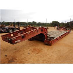 1996 DYNAWELD LOWBOY TRAILER, VIN/SN:4U181DHX9T1X83510 - T/A, DETACHABLE, 25' WELL, 102" WIDTH, EXCA