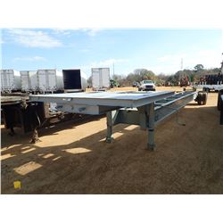 1985 VENTURE RIDER STEP DECK TRAILER, VIN/SN:16004 - S/A, 45' LENGTH (FRAME ONLY) BILL OF SALE ONLY
