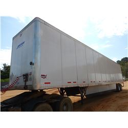 2018 WABASH DVLSHPC VAN TRAILER, VIN/SN:1JJV532D9JL033742 - T/A, 53' LENGTH, BARN DOOR