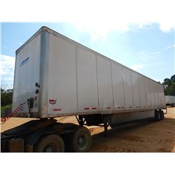 2018 WABASH DVLSHPC VAN TRAILER, VIN/SN:1JJV532D5JL033740 - T/A, 53' LENGTH, BARN DOOR
