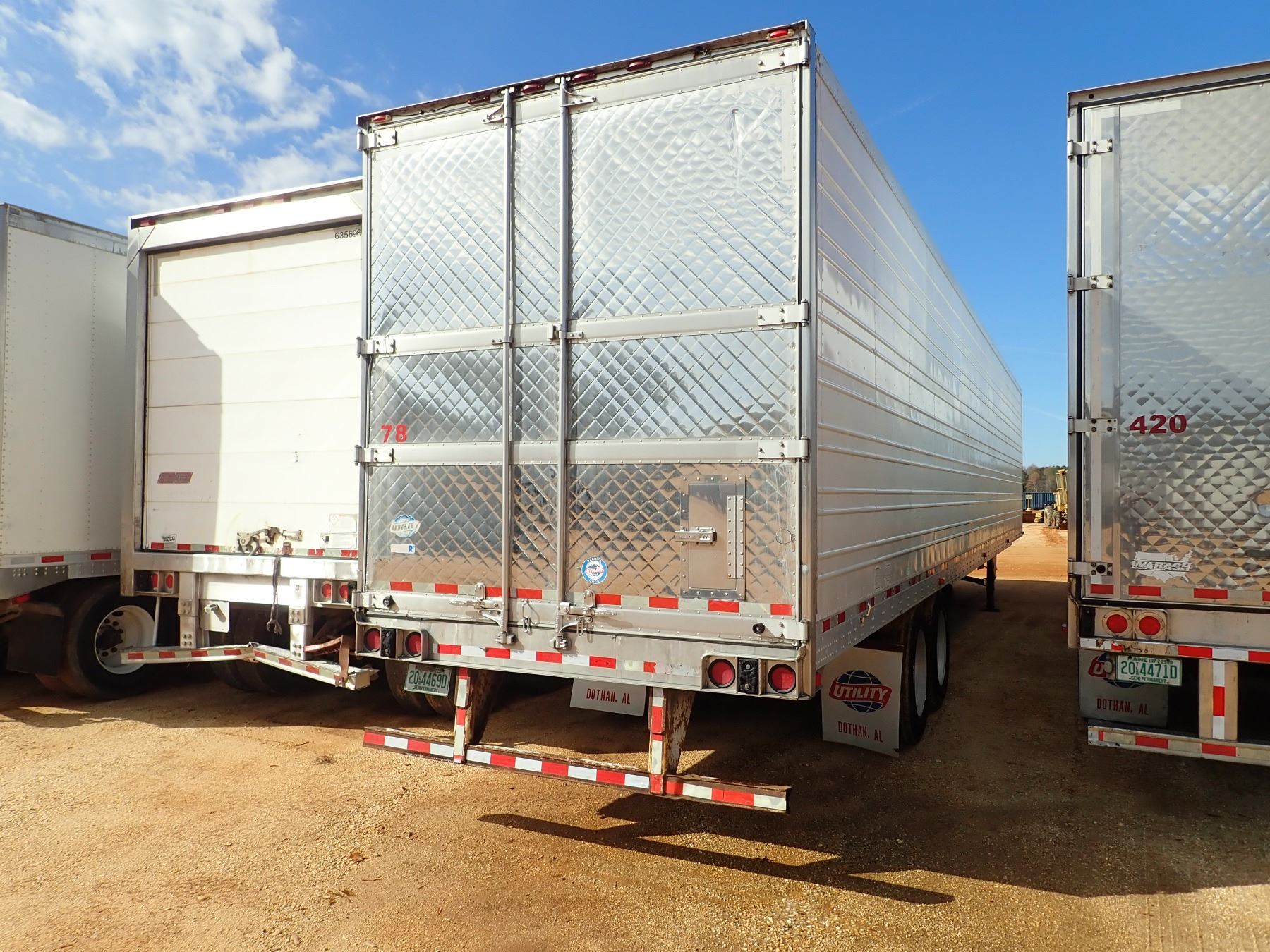 2004 UTILITY 3000R REEFER TRAILER, VIN/SN1UYVS25344M251408 T/A, 53