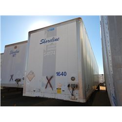 2004 STOUGHTON ZPW-535T-S-C-AR VAN TRAILER, VIN/SN:1DW1A53224S712123 - T/A, 53' LENGTH, BARN DOOR