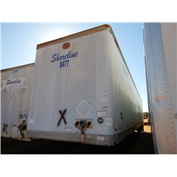 2003 GREAT DANE VAN TRAILER, VIN/SN:1GRAA06253T003611 - T/A, 53' LENGTH, BARN DOOR