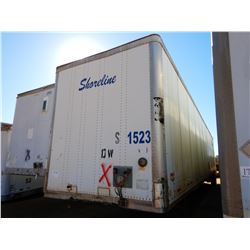 2006 WABASH TRA/REM VAN TRAILER, VIN/SN:1JJV532W76L964975 - T/A, 53' LENGTH, BARN DOOR