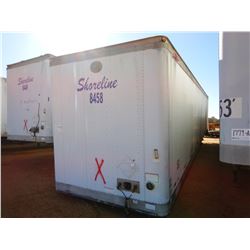2003 GREAT DANE 7311TR-SA VAN TRAILER, VIN/SN:1GRAA06273T003531 - T/A, 53' LENGTH