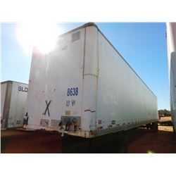 2006 STRICK VAN TRAILER, VIN/SN:1S12E95356E511453 - T/A, 53' LENGTH, BARN DOOR