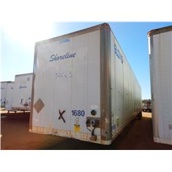 2004 STOUGHTON ZPVW-535T-S-CAR VAN TRAILER, VIN/SN:1DW1A53234S712034 - T/A, 53', BARN DOORS
