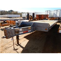 1998 INTERSTATE 20DT TAG TRAILER, VIN/SN:1JK0DT20XWA000743 - DUAL T/A, 20 TON, 20' LENGTH, DOVETAIL,