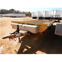 UTILITY TRAILER, T/A, 16', DOVETAIL, RAMPS
