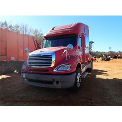 2010 FREIGHTLINER COLUMBIA TRUCK TRACTOR, VIN/SN:1FUJAGCK8ADAR7018 - T/A, DIESEL ENG, 10 SPD TRANS, 
