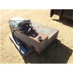 FUEL TANK L-SHAPE W/12 VOLT PUMP(A-1)