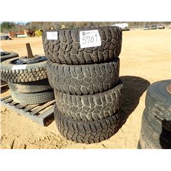 (4) LT295/70R18 TIRES