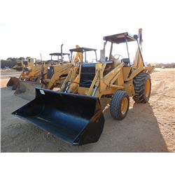 CASE 580D LOADER BACKHOE, VIN/SN:5435260 - BUCKET, CANOPY