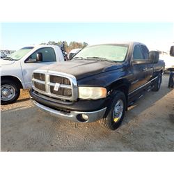 2005 DODGE RAM PICKUP TRUCK VIN/SN:3D7KR28C85G798104 2005 DODGE RAM 2500 PICKUP TRUCK, VIN/SN:3D7KRZ