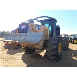 CAT 525D SKIDDER, VIN/SN:GKP00399 - GRAPPLE, DUAL ARCH, WINCH, CAB, A/C, 30.5-32 TIRES, METER READIN