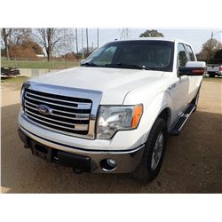 2014 FORD F150 PICKUP TRUCK, VIN/SN:1FTFW1EF5EKE50055 - 4X4, CREW CAB, GAS ENGINE, A/T, ODOMETER REA