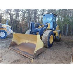 JOHN DEERE 524K WHEEL LOADER, VIN/SN:649880 - BUCKET, CAB, A/C, 20.5R25 TIRES, METER READING 15,594 