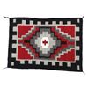 Image 1 : Native American Navajo Crownpoint Wool Textile Rug