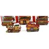 Image 2 : Ceramic Christmas Model Train Set