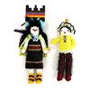 Image 1 : Pair Zuni Beaded Dolls