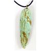 Image 2 : Zuni Turquoise Corn Maiden Pendant