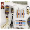 Image 3 : Native American Beadwork including Jewelry Bag