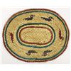Image 1 : Makah Oval Basket Mat