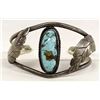 Image 1 : Navajo Sterling Turquoise Bracelet